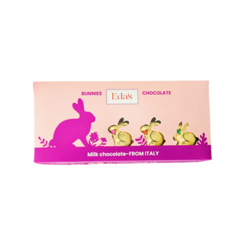 艾达的世界小兔形牛奶巧克力制品（粉色）