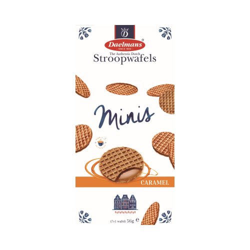 Daelmans德蒙迷你焦糖味夹心华夫饼干