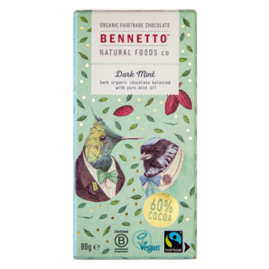 BENNETTO 60%薄荷黑巧克力制品