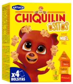 CHIQUILIN蜂蜜味小熊饼干
